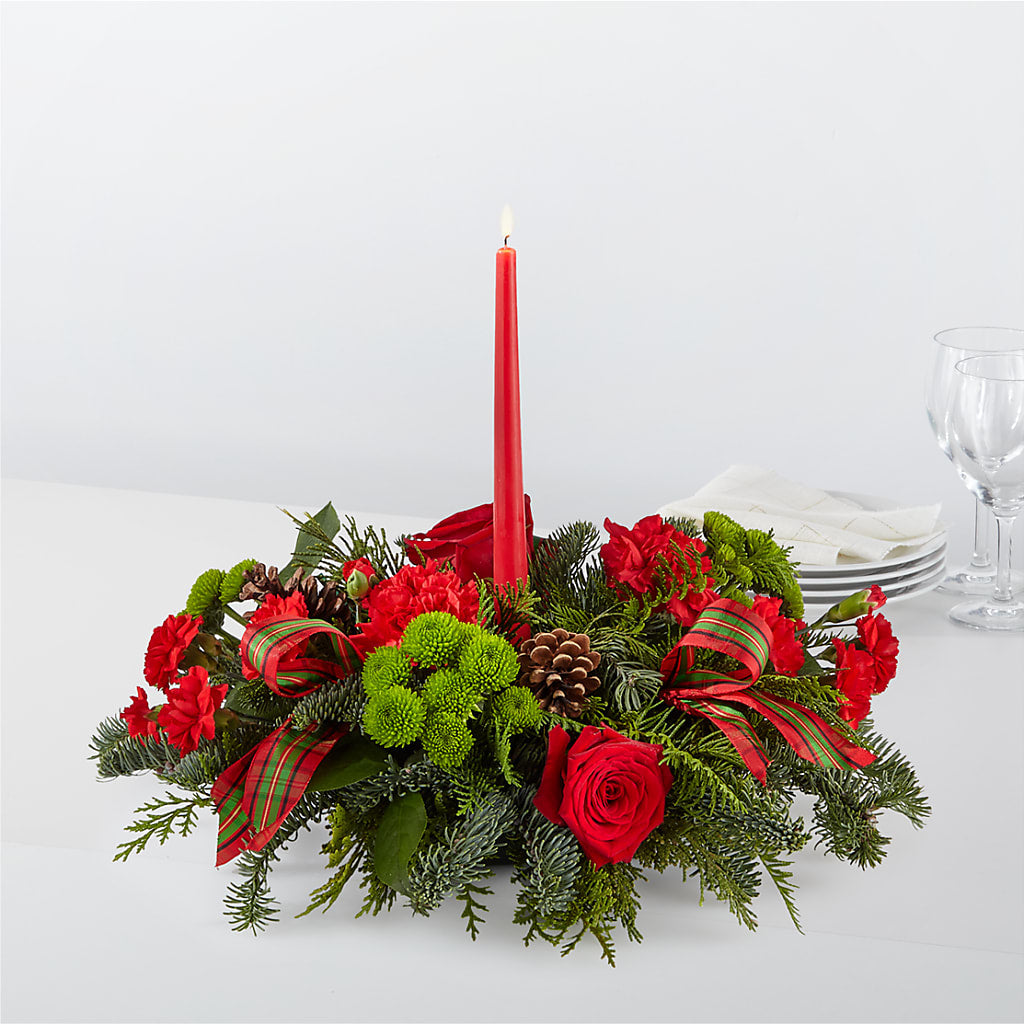 By the Candlelight Centerpiece – Floreria Mexico #3, Torrance CA