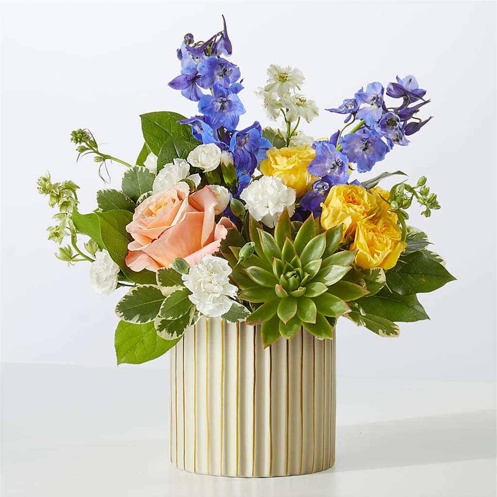 Cobalt Reverie Bouquet – Floreria Mexico #3, Torrance CA