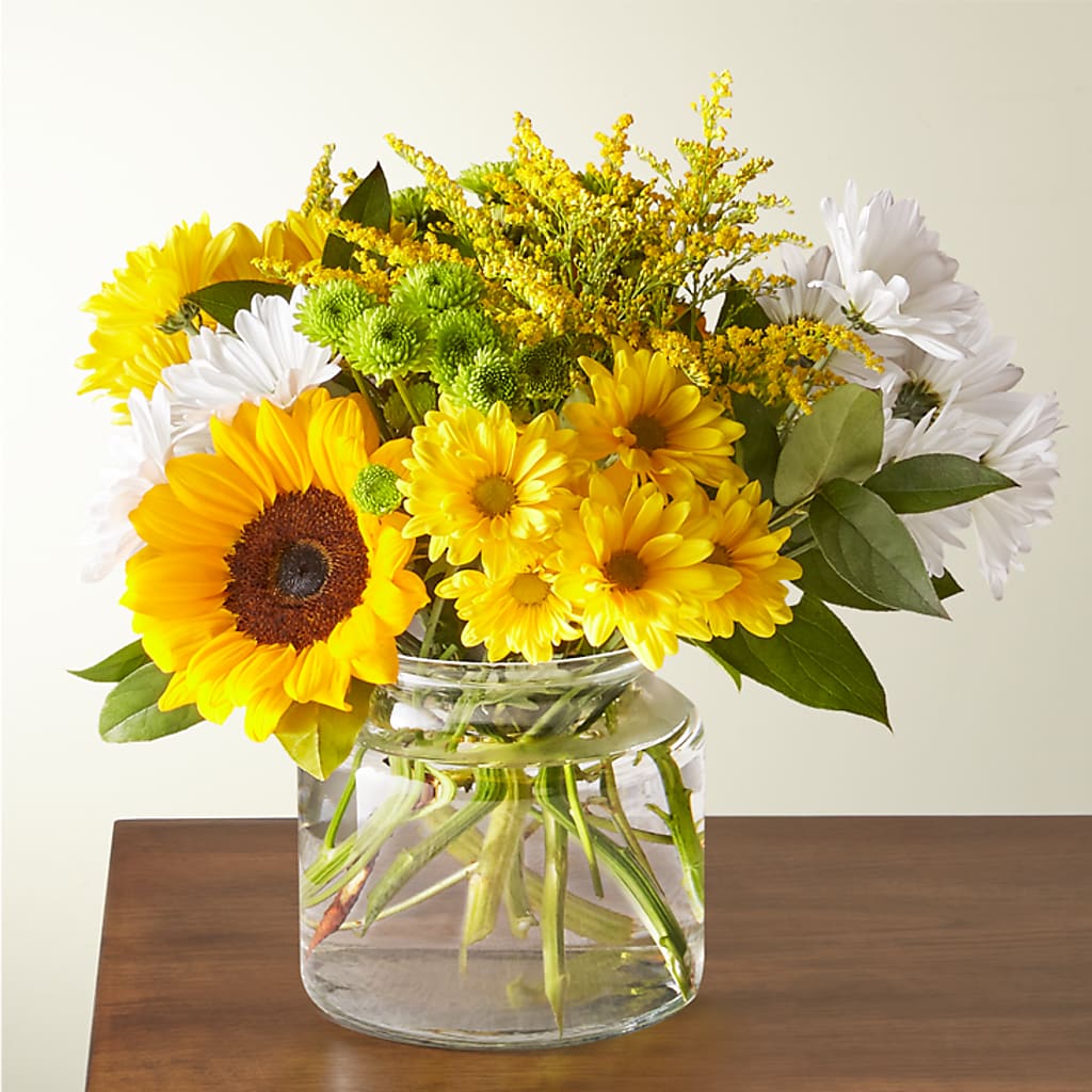 Hello Sunshine Bouquet – Floreria Mexico #3, Torrance CA