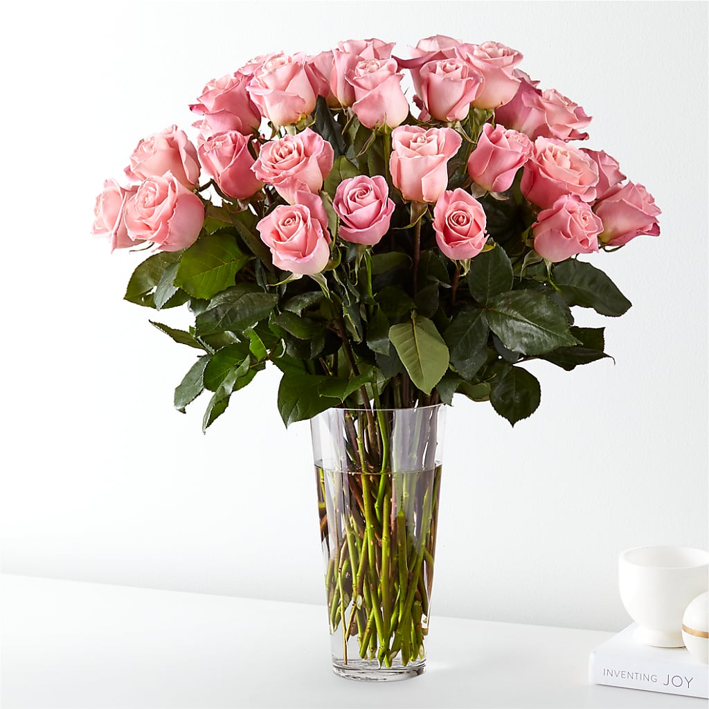 Long Stem Pink Rose Bouquet – Floreria Mexico #3, Torrance CA