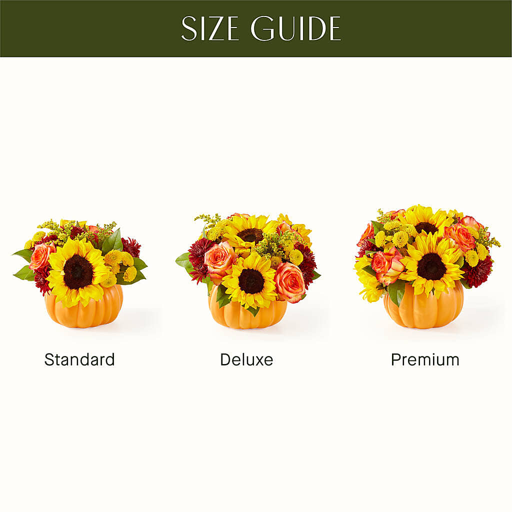Golden Gourd Pumpkin Bouquet – Floreria Mexico #3, Torrance CA