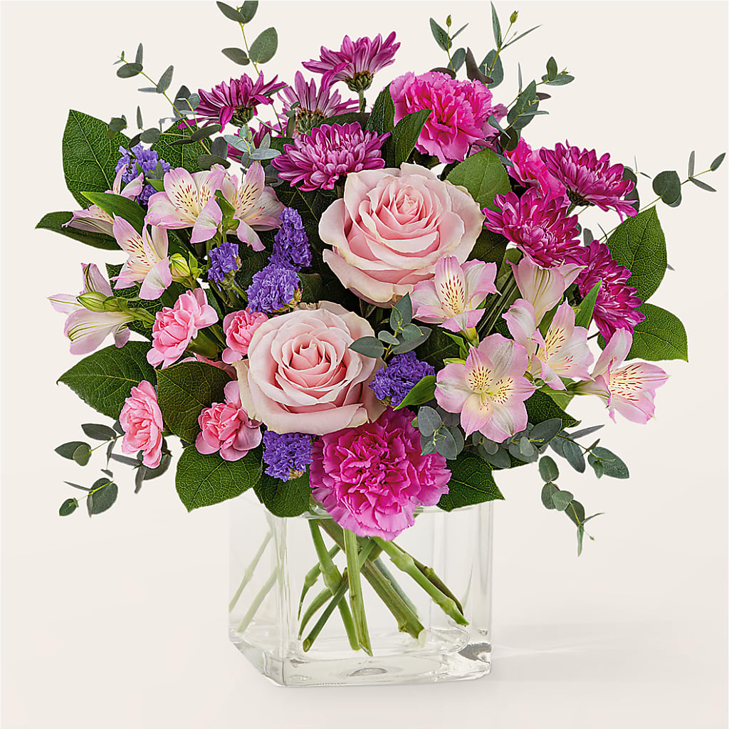 Rosy Radiance Bouquet – Floreria Mexico #3, Torrance CA