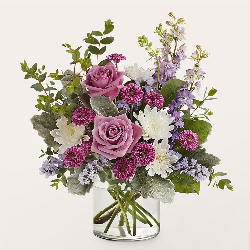 Violet Frost Bouquet – Floreria Mexico #3, Torrance CA