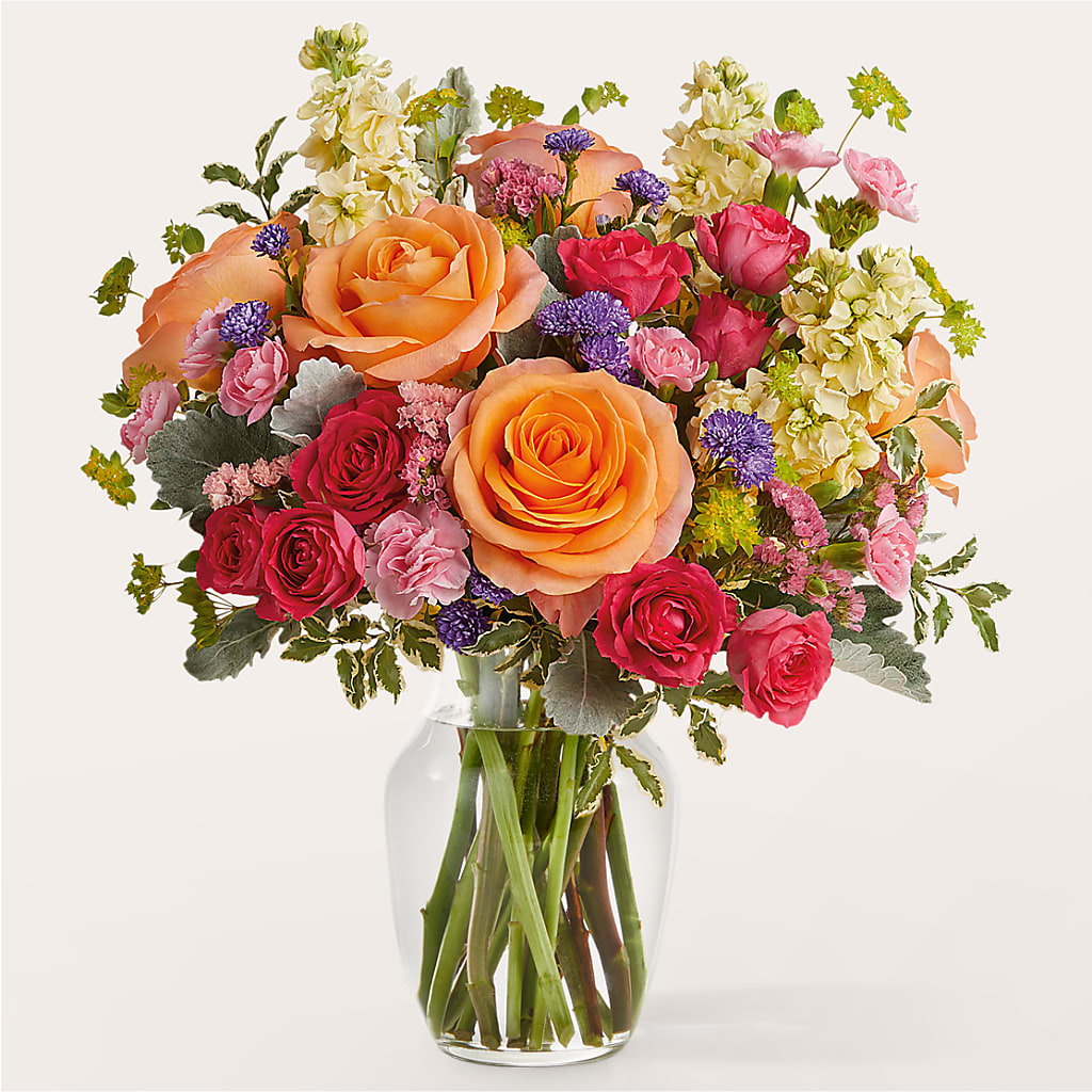 Tangerine Tango Bouquet – Floreria Mexico #3, Torrance CA