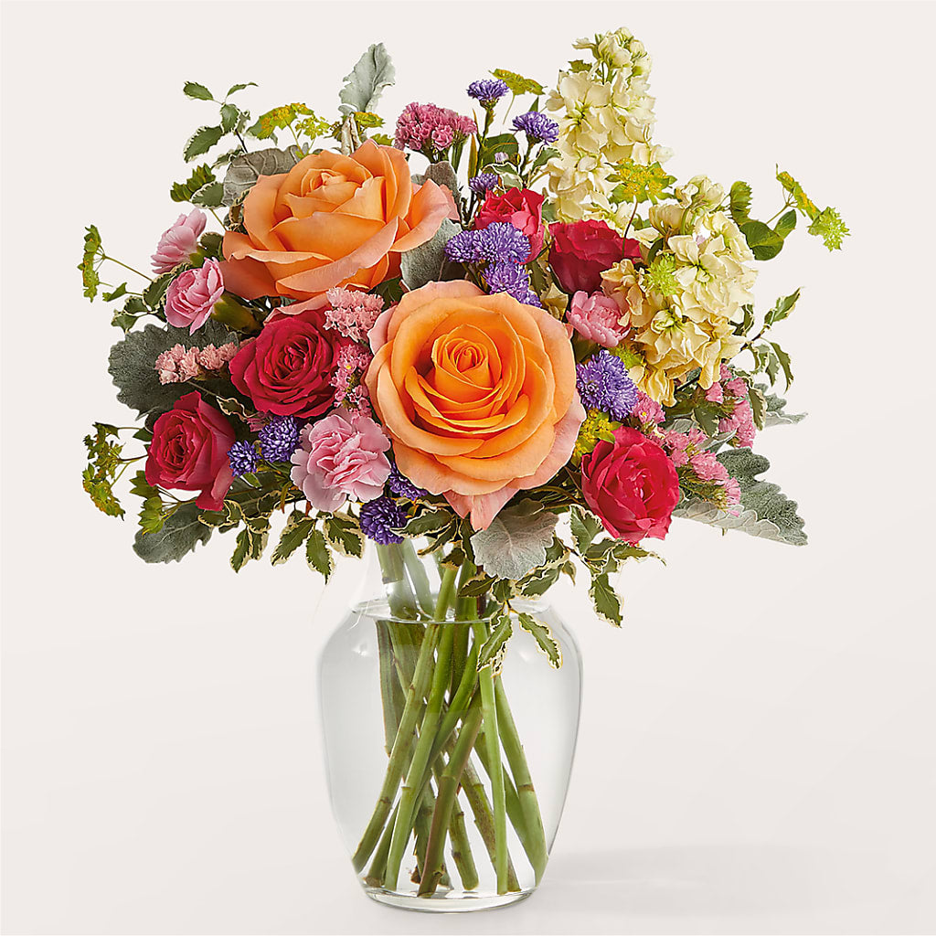 Tangerine Tango Bouquet – Floreria Mexico #3, Torrance CA