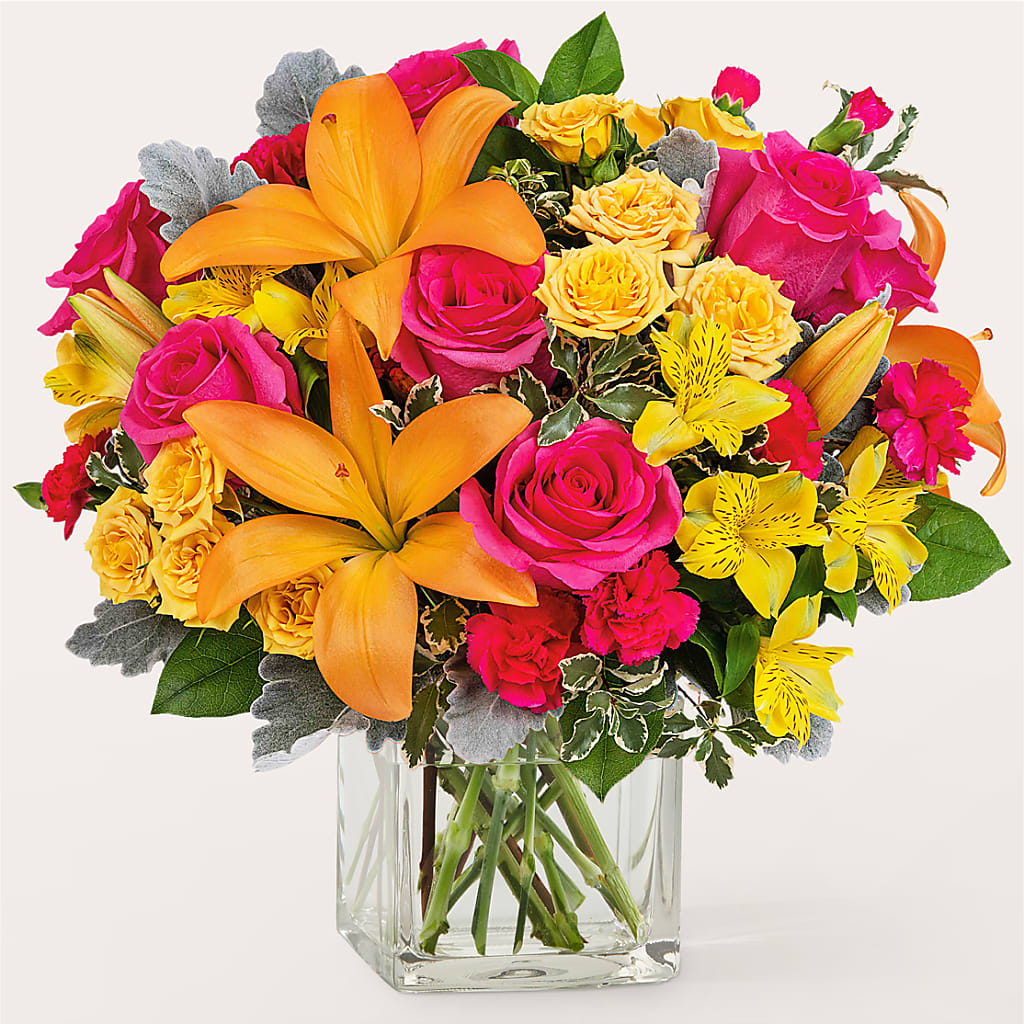 To the Tropics Bouquet – Floreria Mexico #3, Torrance CA