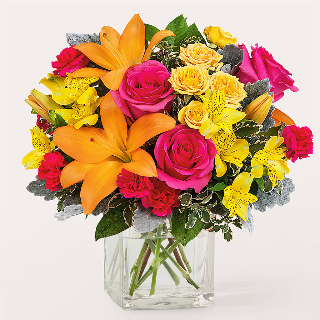 To the Tropics Bouquet – Floreria Mexico #3, Torrance CA
