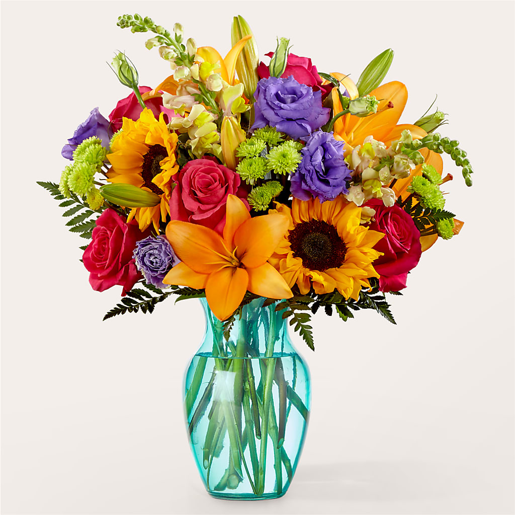 Double Rainbow Bouquet – Floreria Mexico #3, Torrance CA