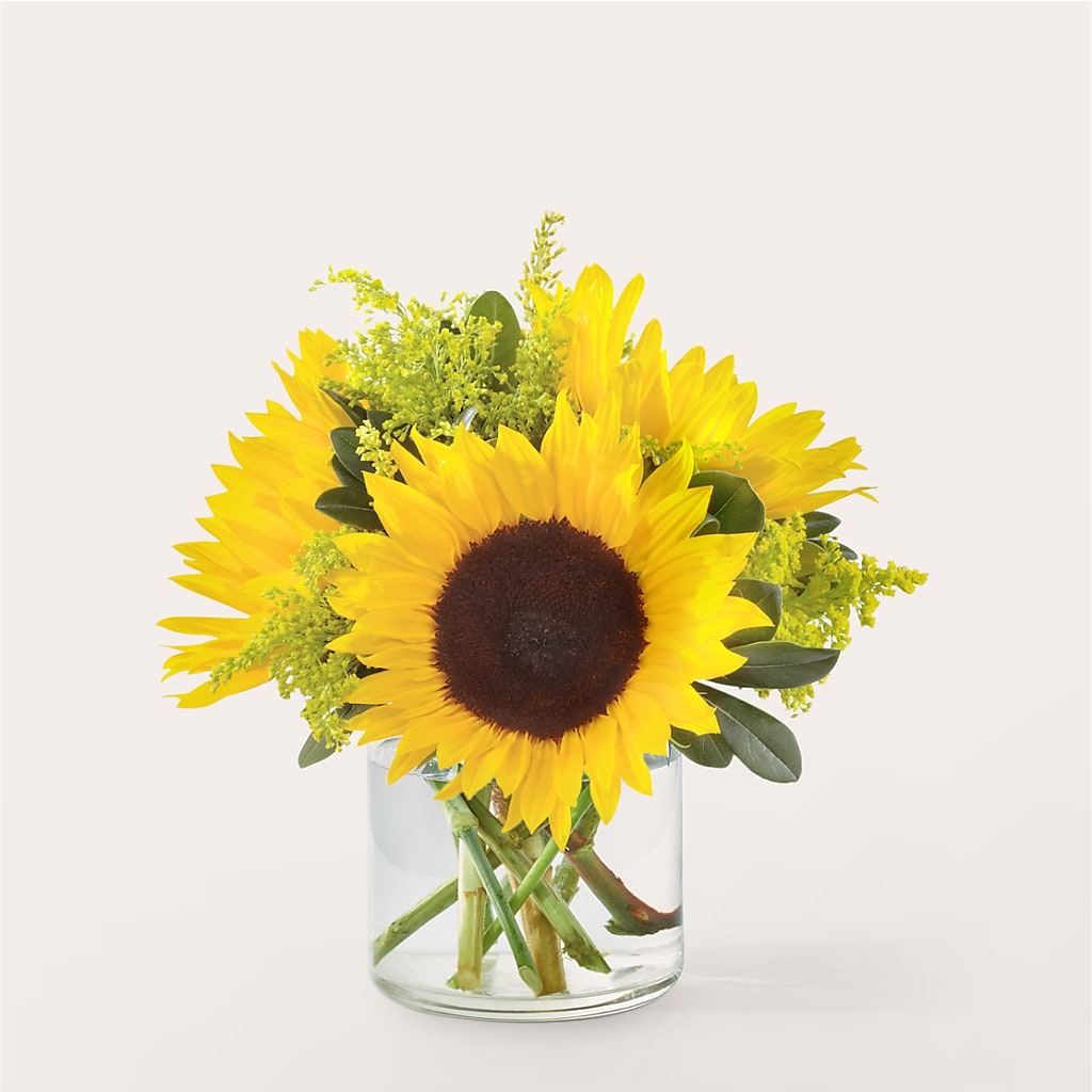 Beaming Sunflower Bouquet – Floreria Mexico #3, Torrance CA