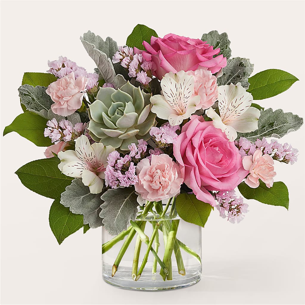 Dusty Rose Bouquet – Floreria Mexico #3, Torrance CA