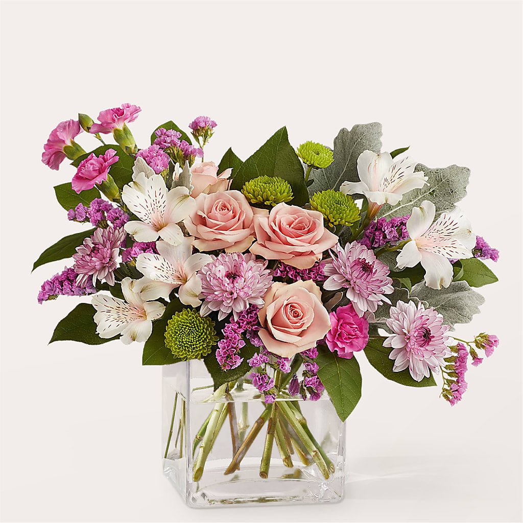 Pink Suede Bouquet – Floreria Mexico #3, Torrance CA