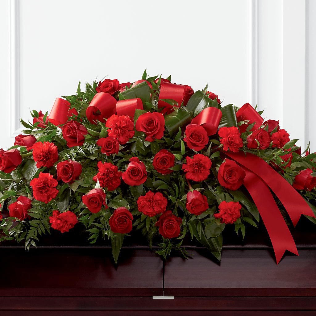 Tribute of Life Casket Spray – Floreria Mexico #3, Torrance CA