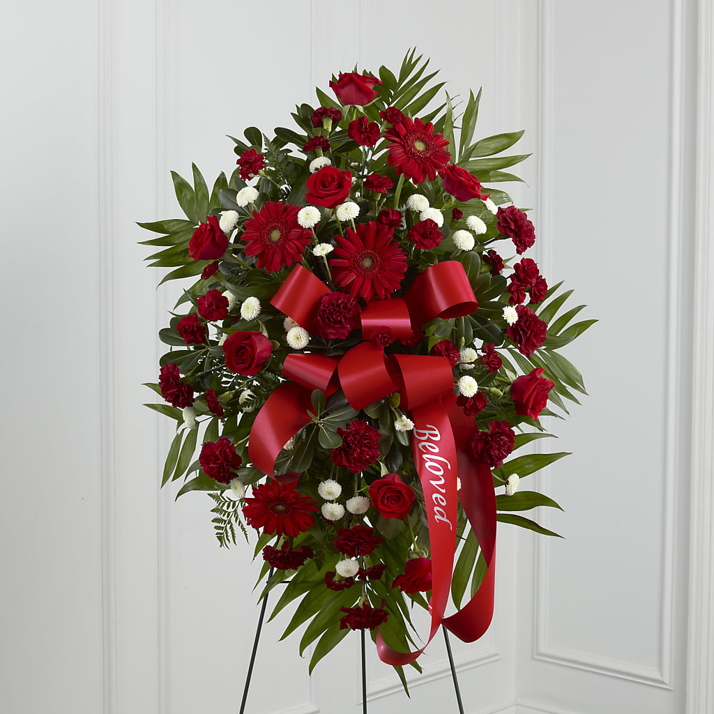 Treasured Memories Standing Spray – Floreria Mexico #3, Torrance CA