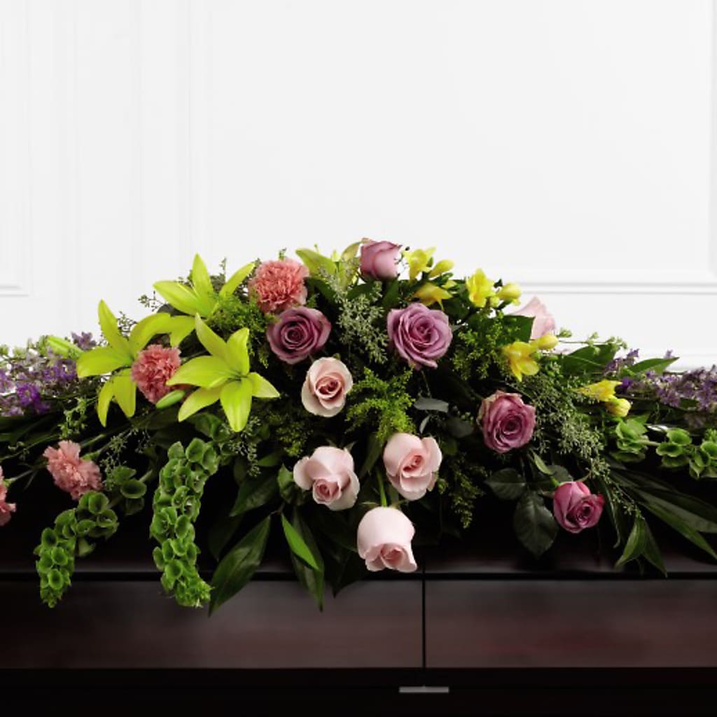 Forever Beloved Casket Spray – Floreria Mexico #3, Torrance CA