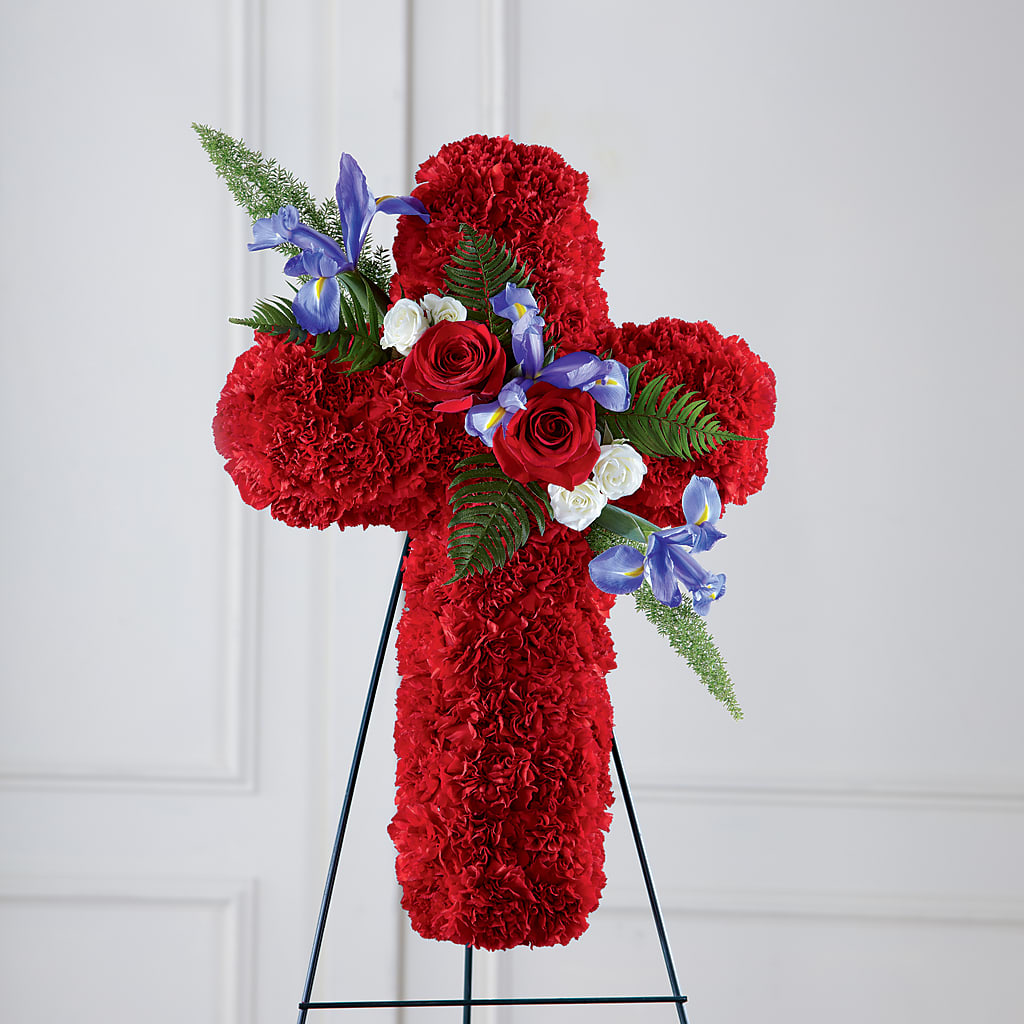Faithful Hero Floral Cross – Floreria Mexico #3, Torrance CA