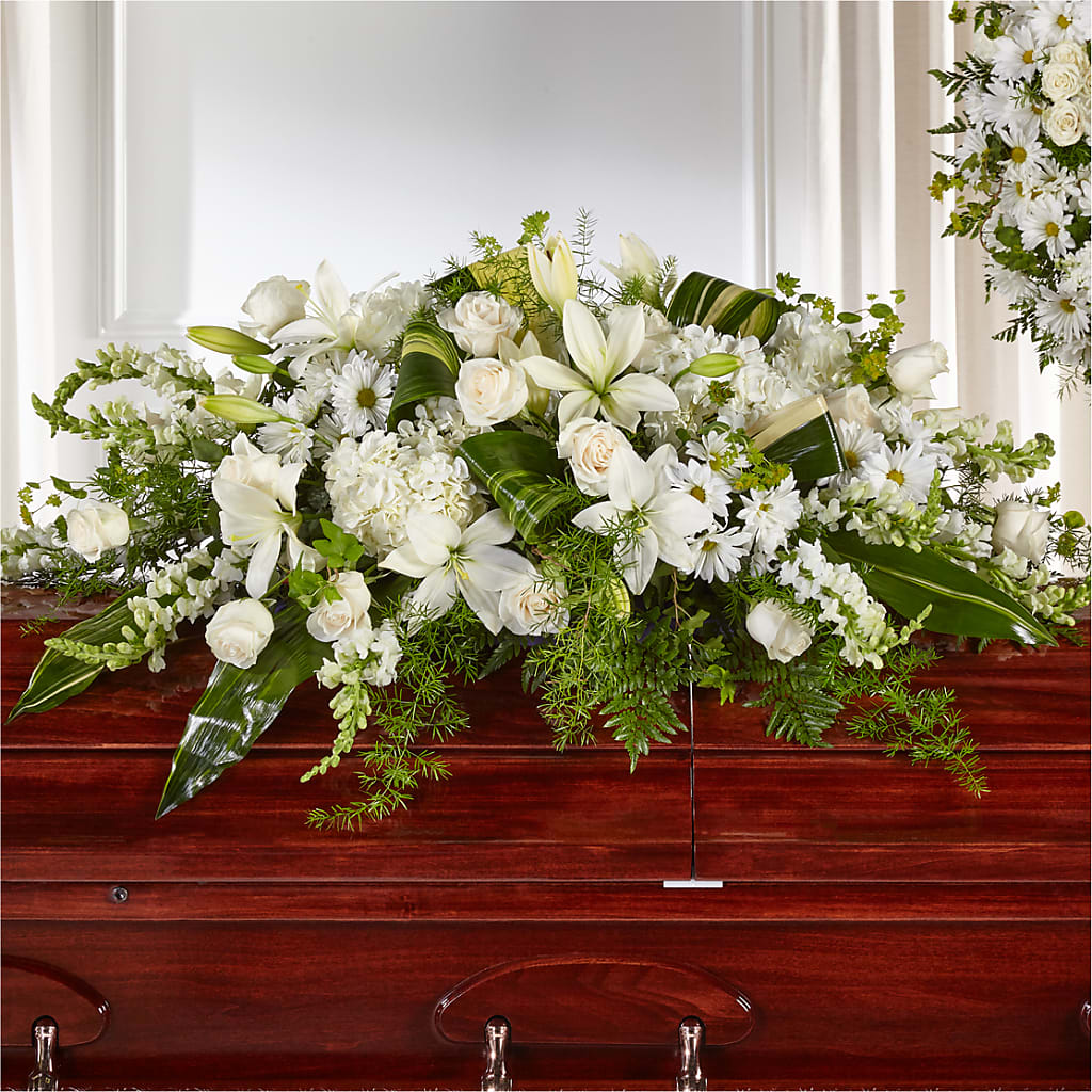 Abundance Casket Spray – Floreria Mexico #3, Torrance CA