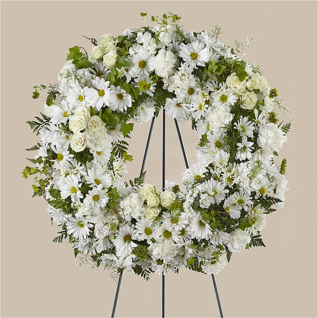 Faithful Wishes Wreath – Floreria Mexico #3, Torrance CA