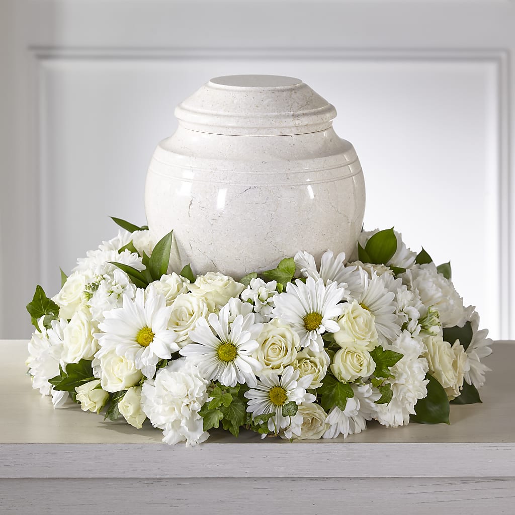 Ivory Gardens Cremation Adornment – Floreria Mexico #3, Torrance CA