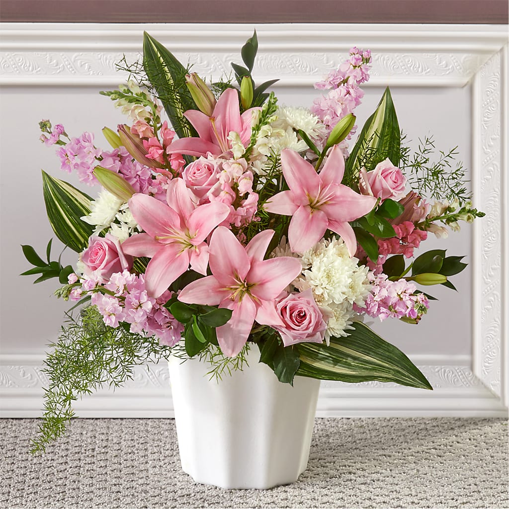 Simply Serene Floor Basket – Floreria Mexico #3, Torrance CA