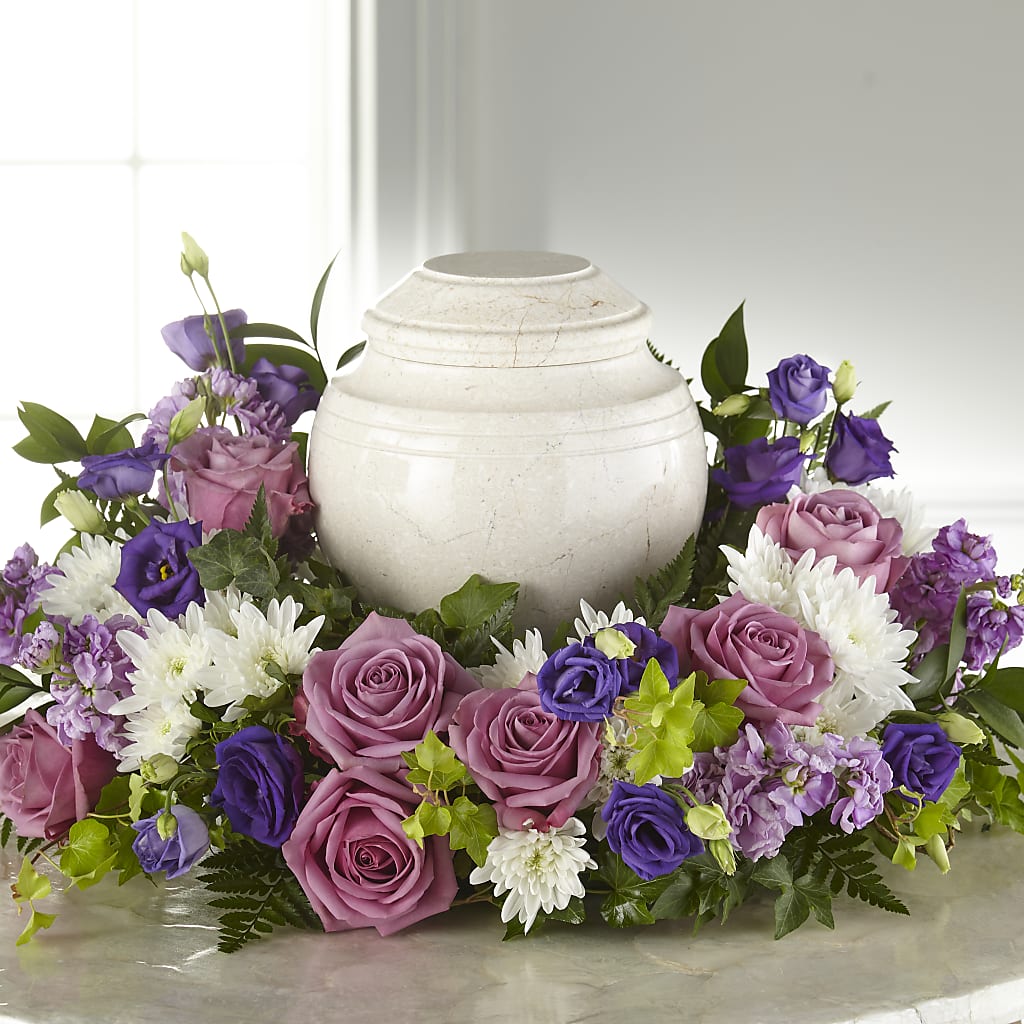 Blooming Sympathy Cremation Adornment – Floreria Mexico #3, Torrance CA