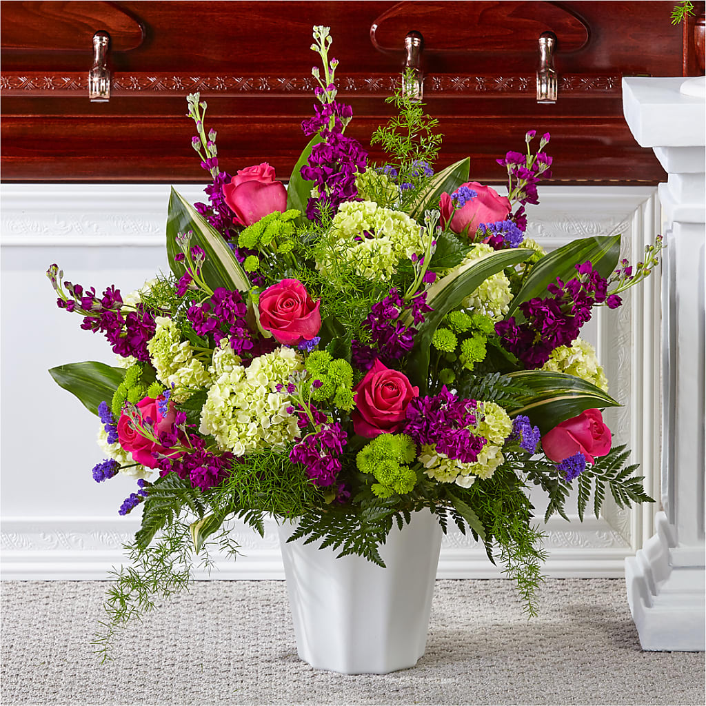Beautiful Horizons Floor Basket – Floreria Mexico #3, Torrance CA