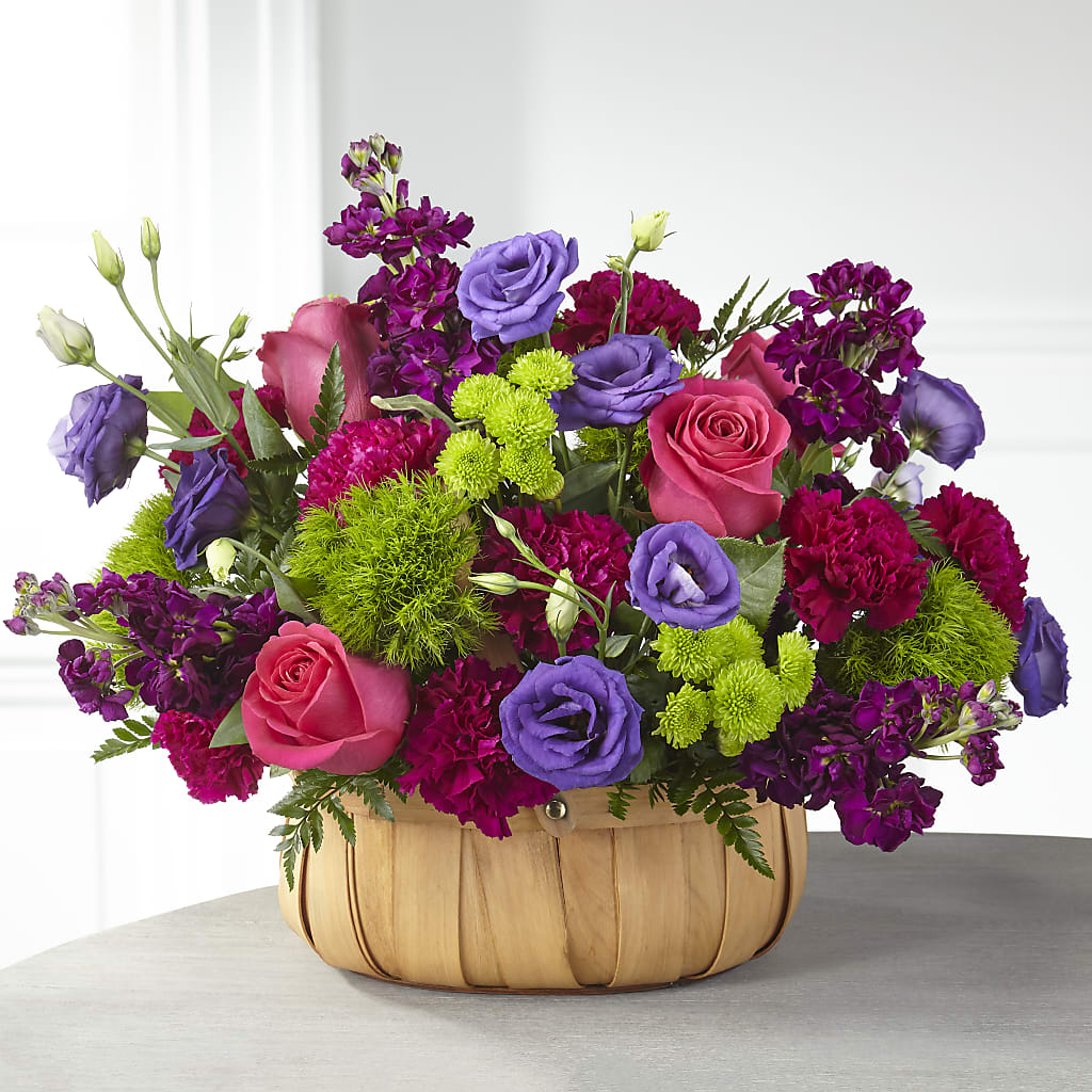 Serene Sanctuary Basket – Floreria Mexico #3, Torrance CA