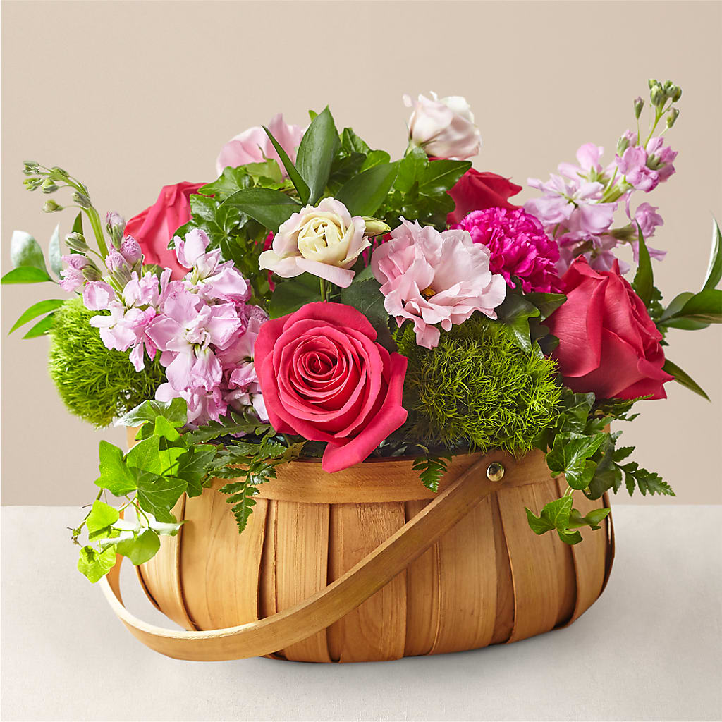 Radiance in Bloom Basket – Floreria Mexico #3, Torrance CA