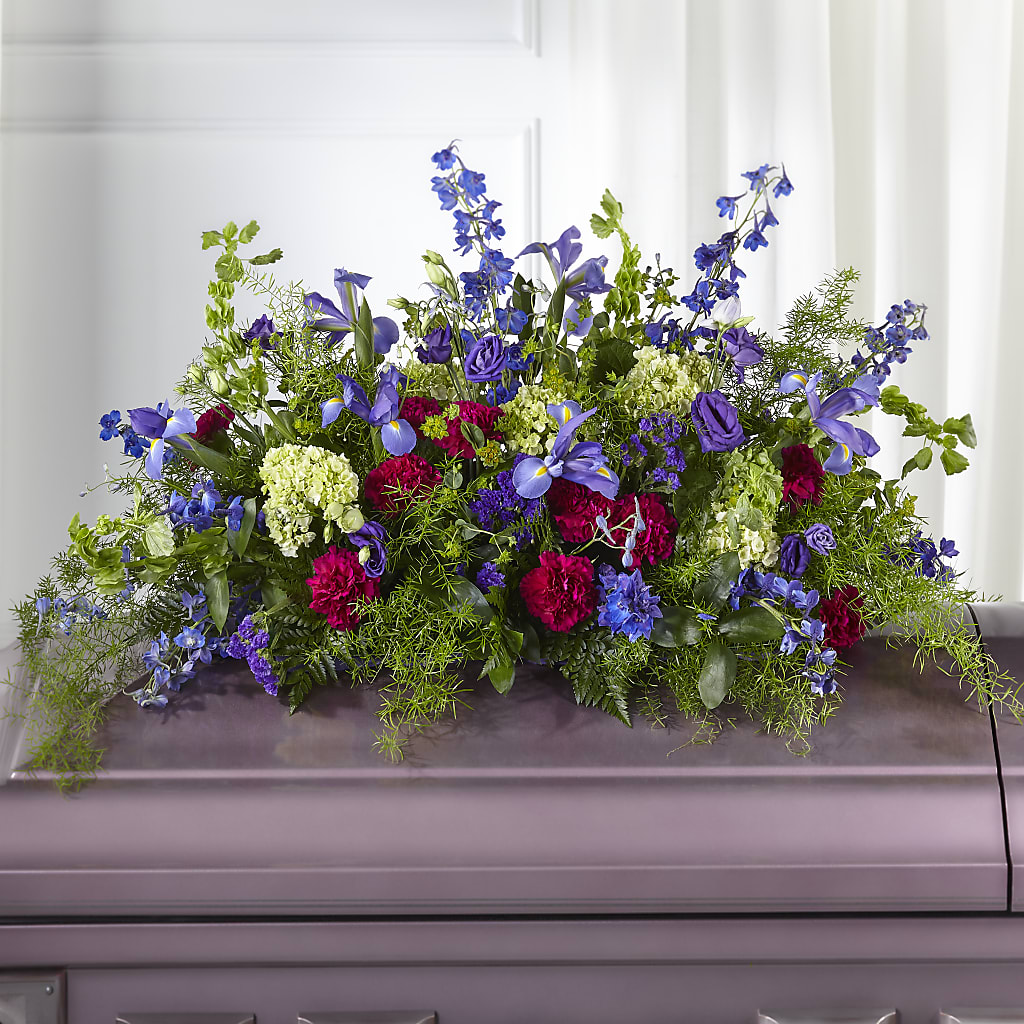 Always Treasured Casket Spray – Floreria Mexico #3, Torrance CA