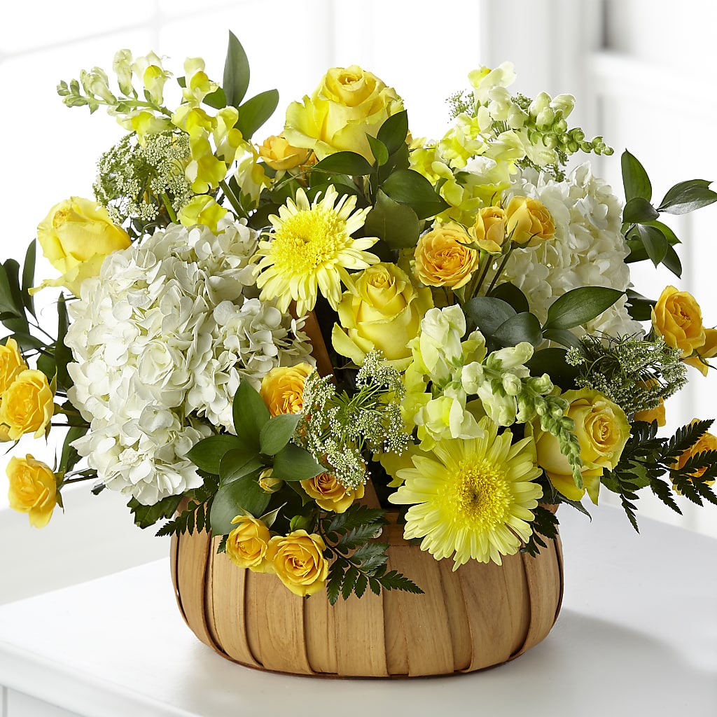 Rustic Remembrance Basket – Floreria Mexico #3, Torrance CA