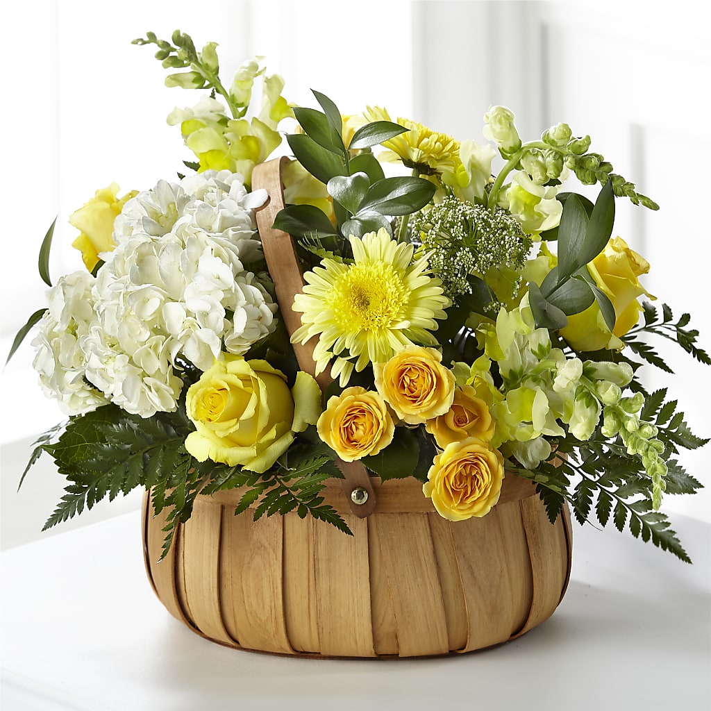 Rustic Remembrance Basket – Floreria Mexico #3, Torrance CA
