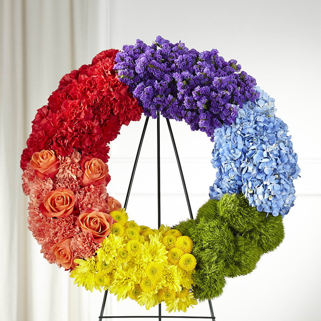 Circle of Love Wreath – Floreria Mexico #3, Torrance CA