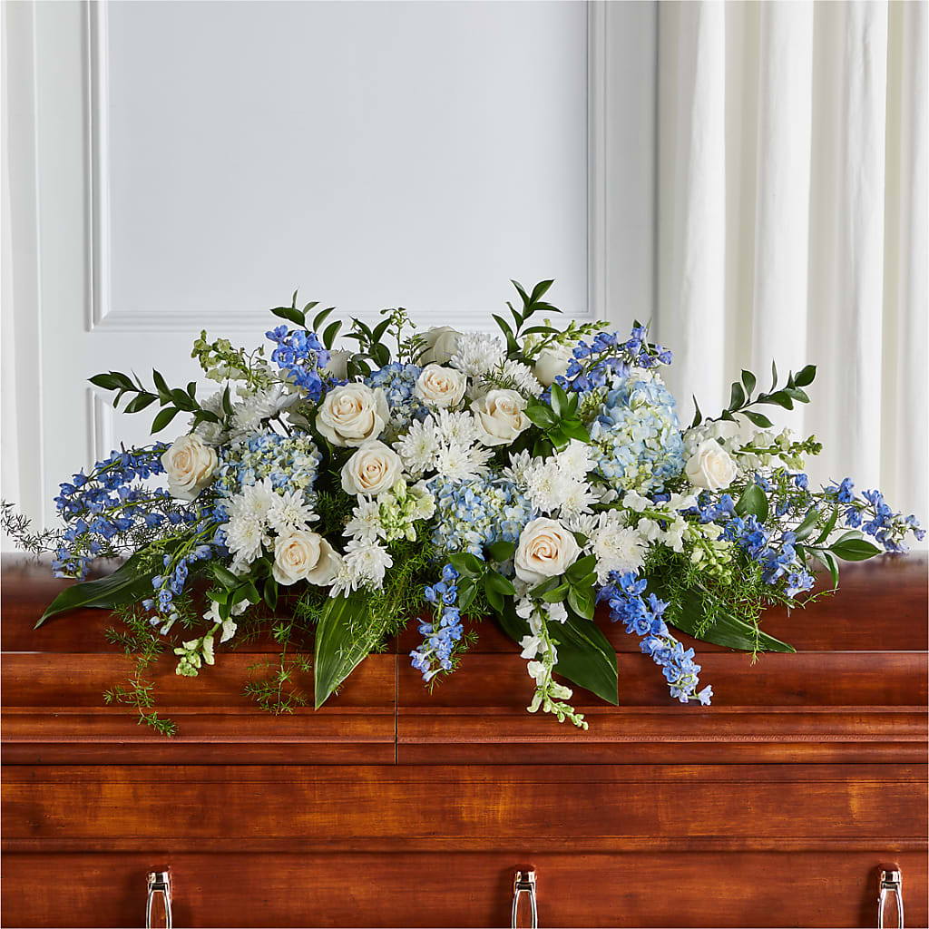 Timeless Essence Casket Spray – Floreria Mexico #3, Torrance CA