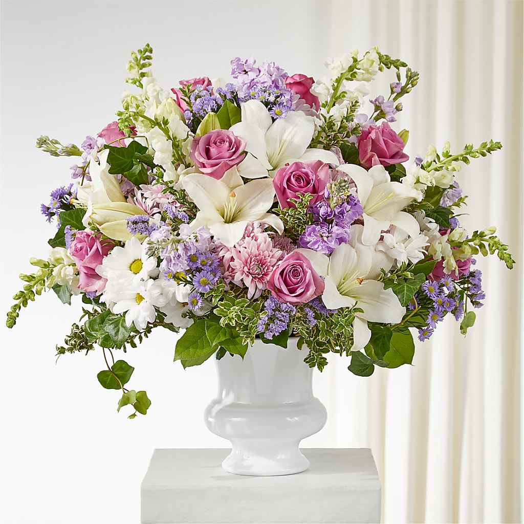 Remarkable Life Urn Arrangement – Floreria Mexico #3, Torrance CA