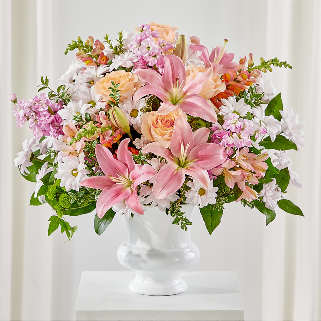 Heartfelt Gesture Urn Arrangement – Floreria Mexico #3, Torrance CA