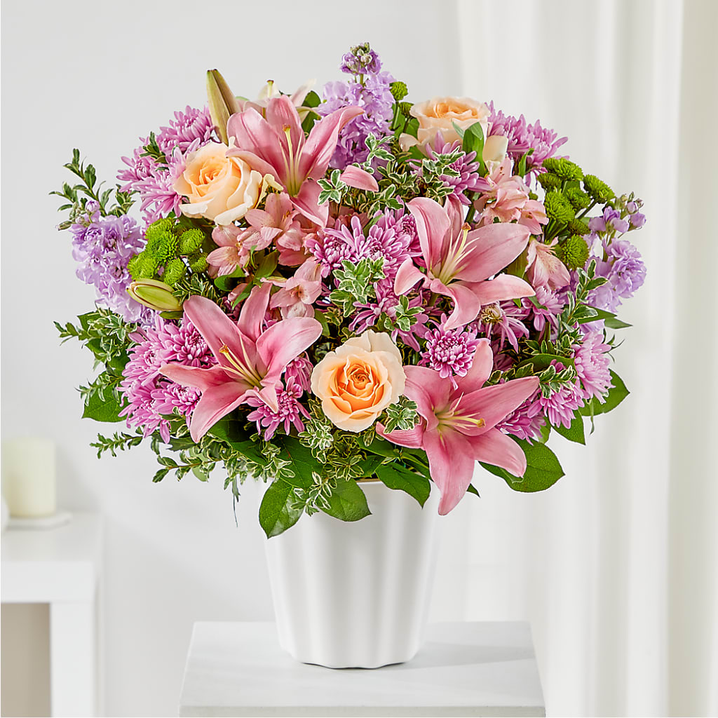 Supportive Embrace Tabletop Basket – Floreria Mexico #3, Torrance CA