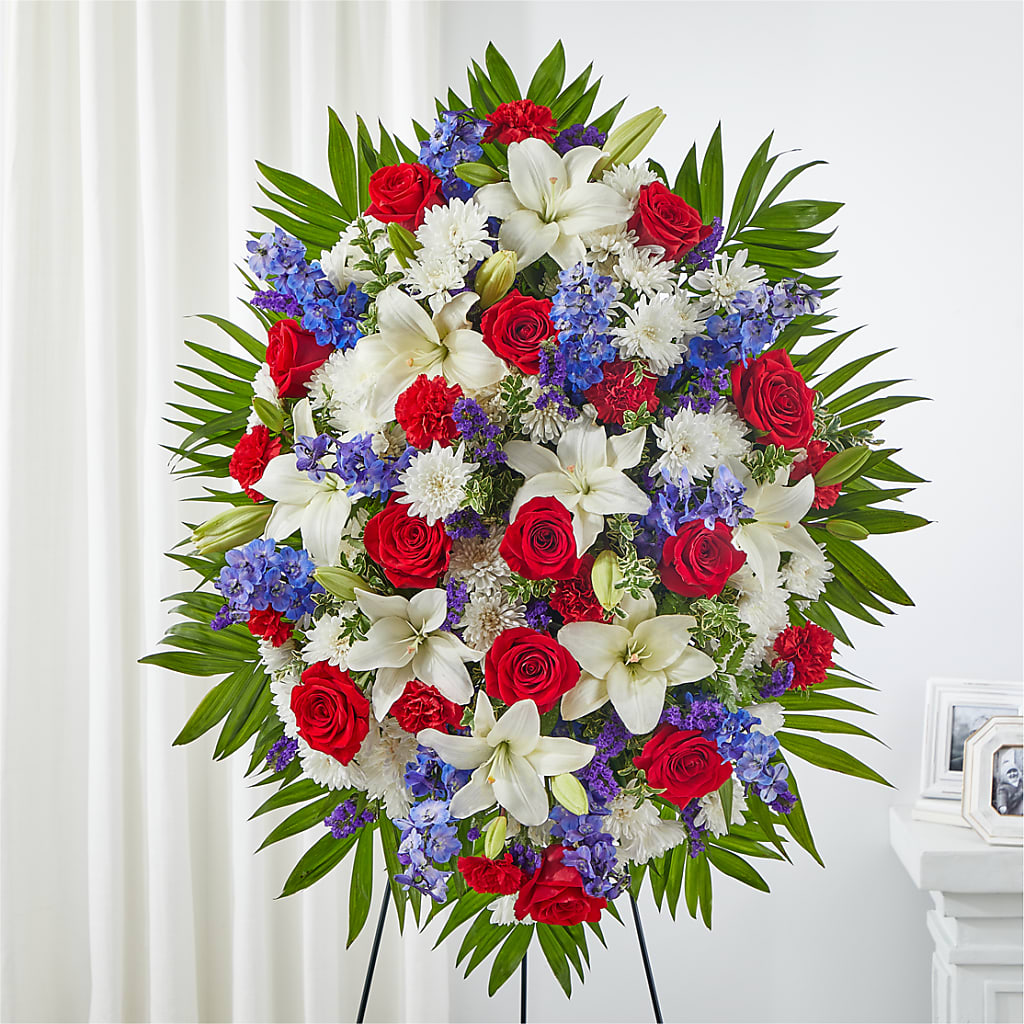 Cherished Service Standing Spray – Floreria Mexico #3, Torrance CA
