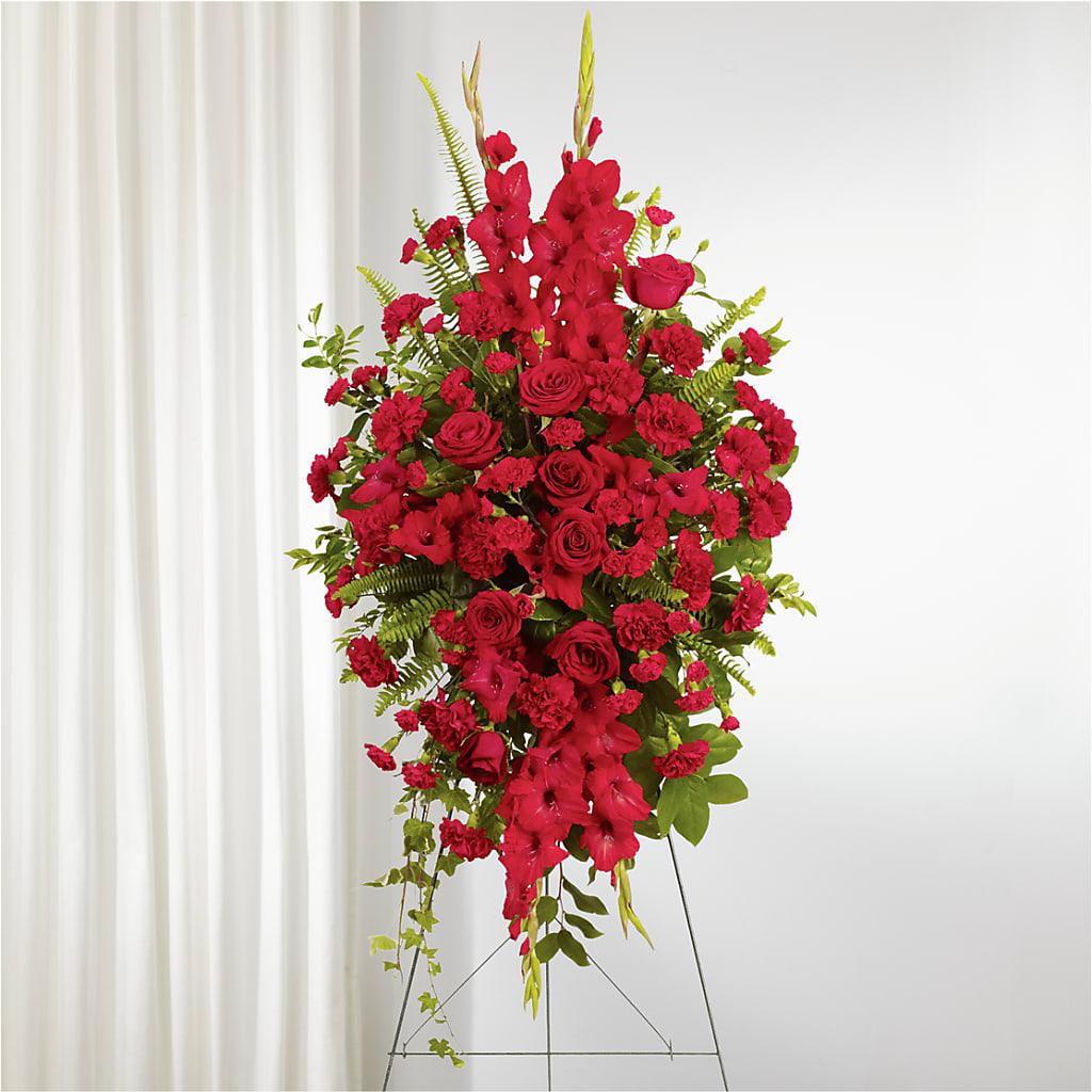 From the Heart Standing Spray – Floreria Mexico #3, Torrance CA