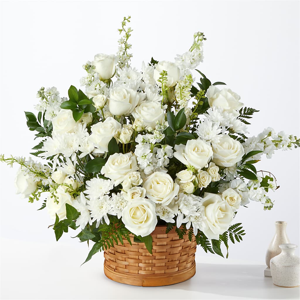 Heartfelt Condolences Arrangement – Floreria Mexico #3, Torrance CA