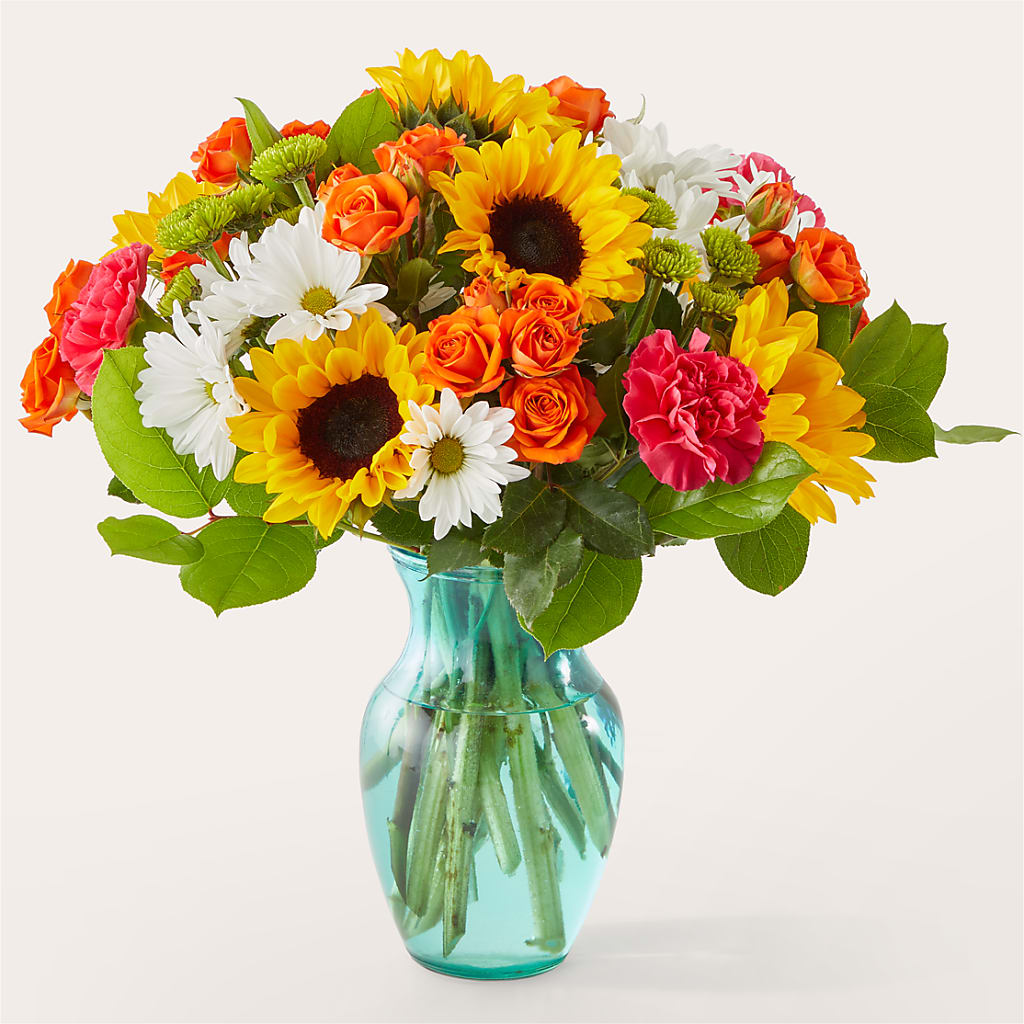 Sun-drenched Blooms Bouquet – Floreria Mexico #3, Torrance CA