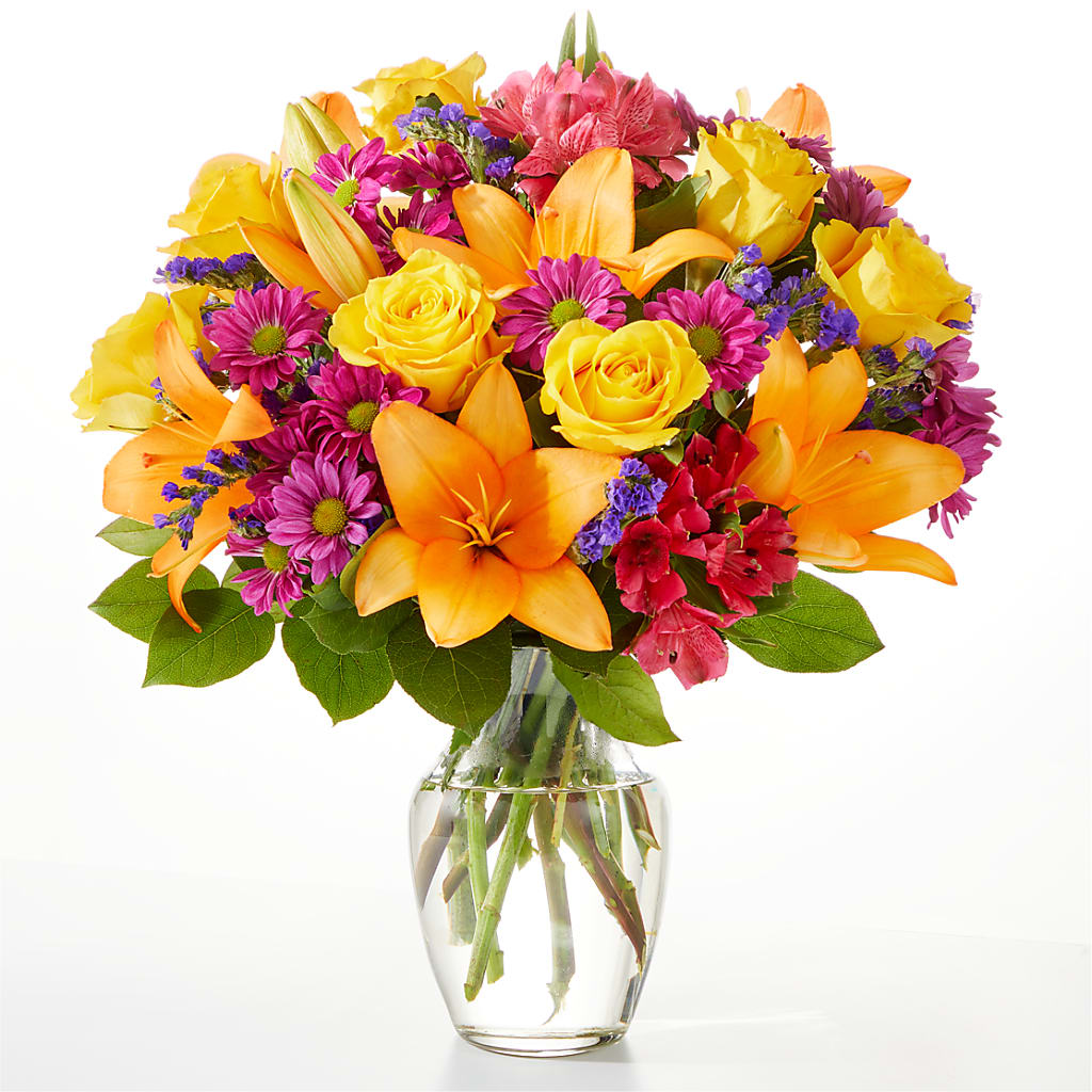 Colorful Visions Bouquet – Floreria Mexico #3, Torrance CA
