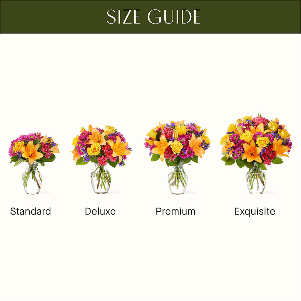 Colorful Visions Bouquet – Floreria Mexico #3, Torrance CA