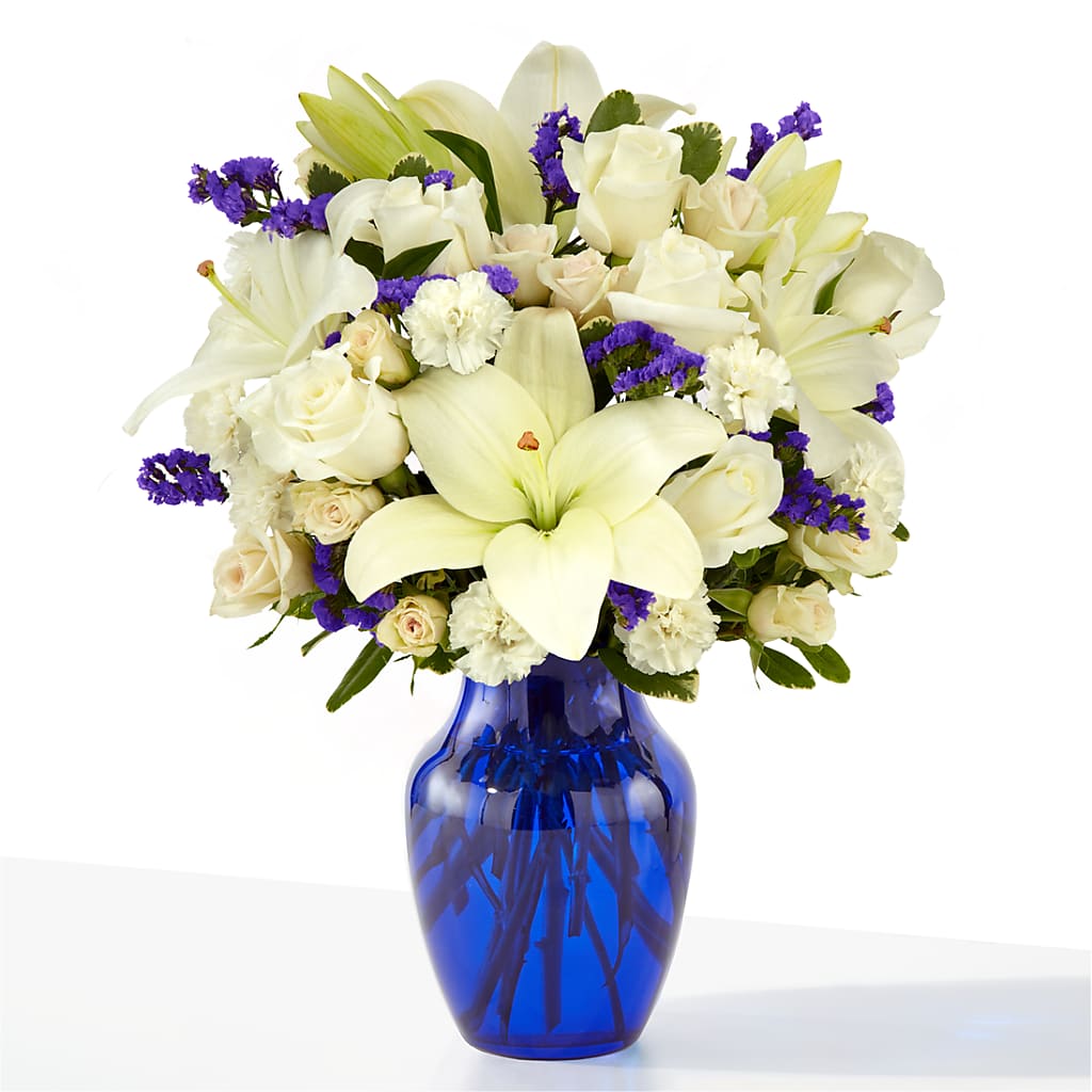Sapphire Rush Bouquet – Floreria Mexico #3, Torrance CA