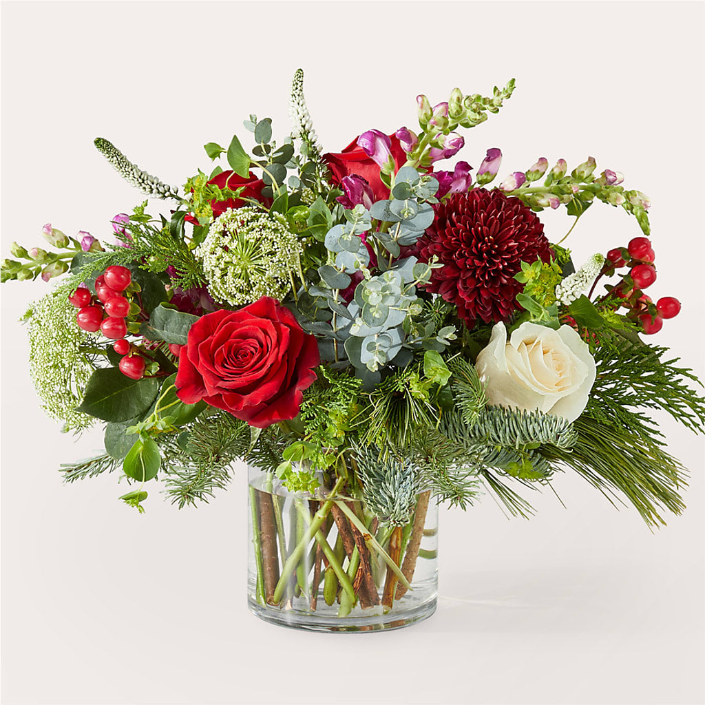 Cranberry Fizz Bouquet – Floreria Mexico #3, Torrance CA
