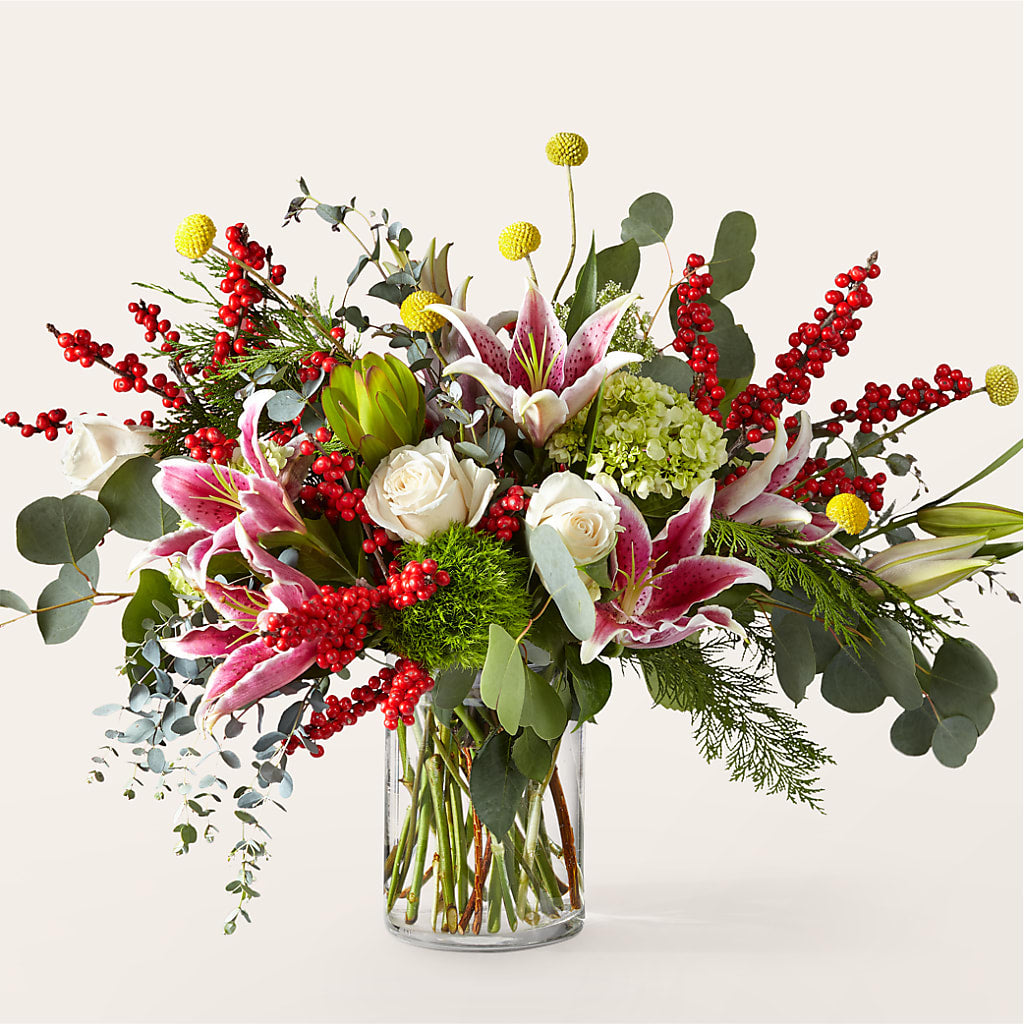 Berry & Bright Bouquet – Floreria Mexico #3, Torrance CA