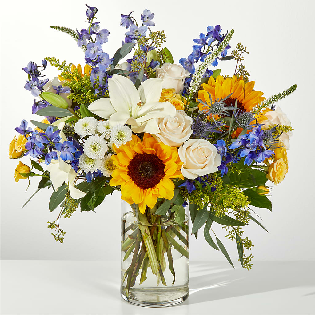 Wonderfully Sunny Bouquet – Floreria Mexico #3, Torrance CA