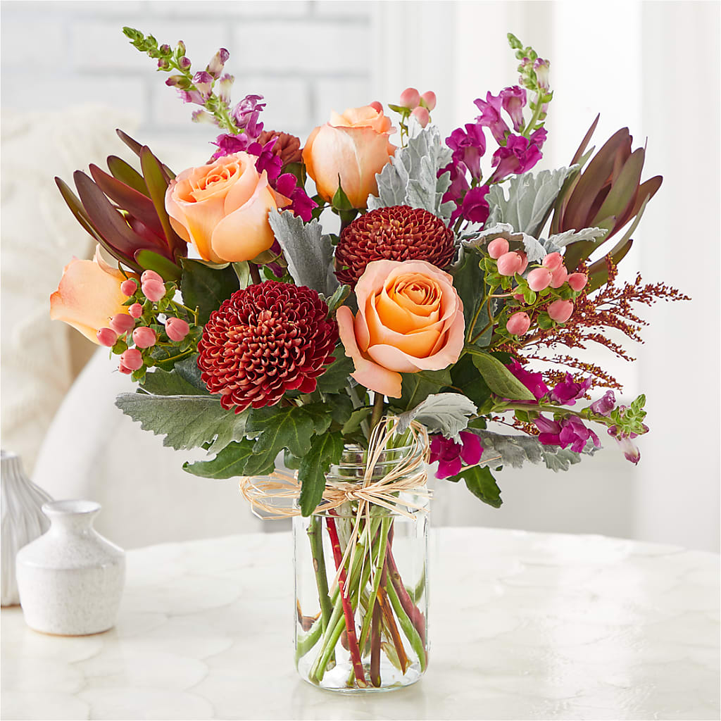 Moody Hues Bouquet – Floreria Mexico #3, Torrance CA