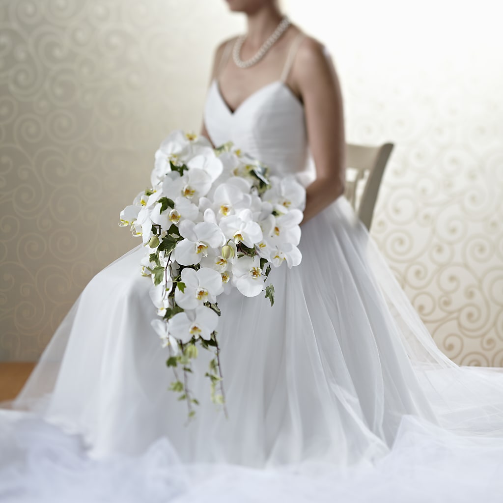 Classic White Bouquet – Floreria Mexico #3, Torrance CA