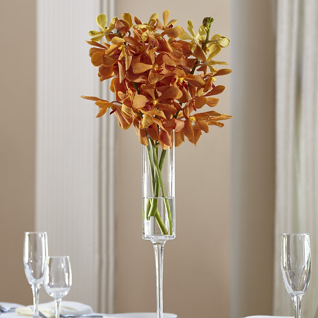Orange Mokara Bouquet – Floreria Mexico #3, Torrance CA
