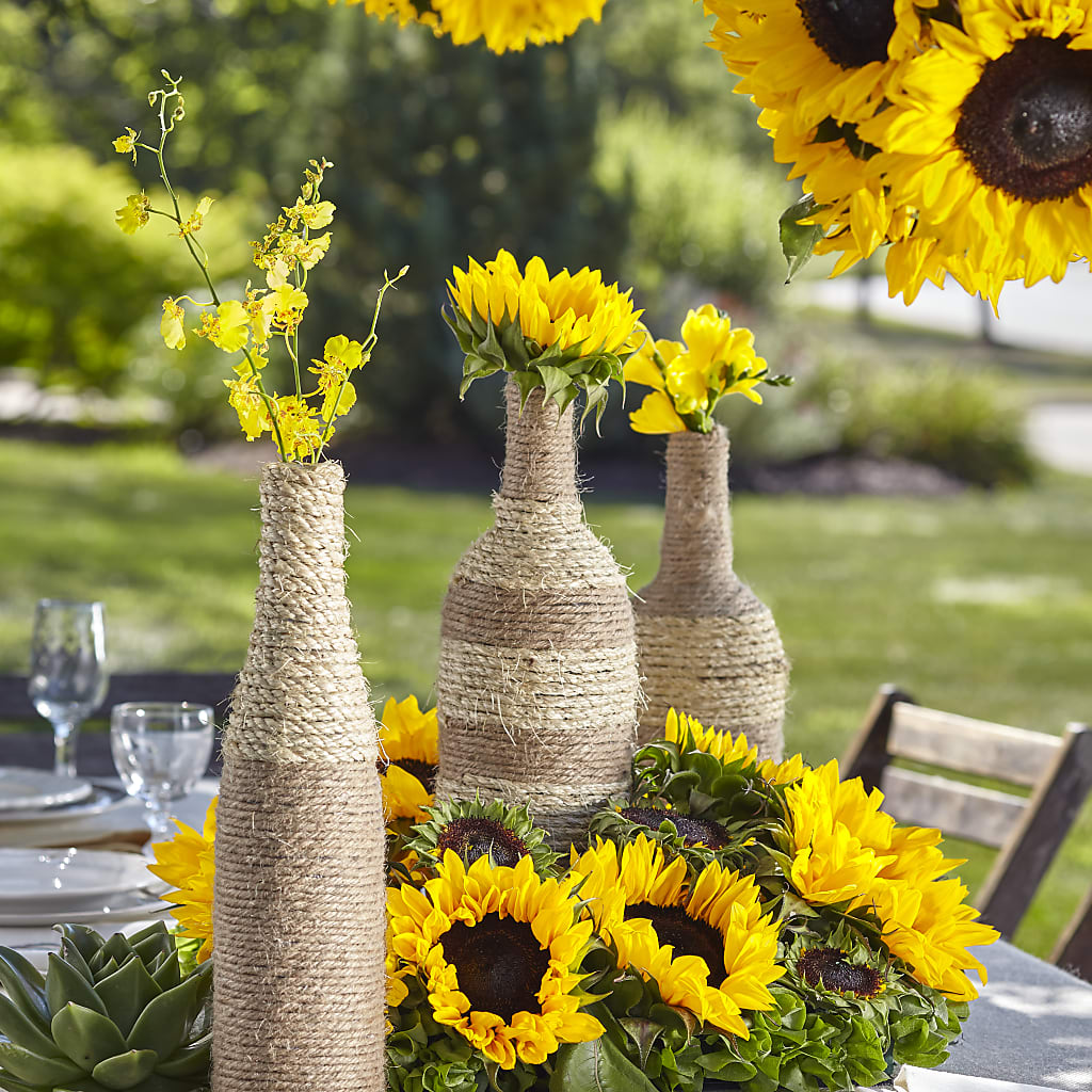 Sublime Garden Centerpiece – Floreria Mexico #3, Torrance CA