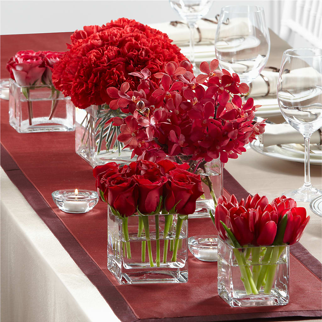 Modern Grace Centerpiece – Floreria Mexico #3, Torrance CA